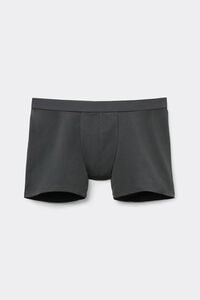 Boxer van Katoen met Zichtbaar Elastiek