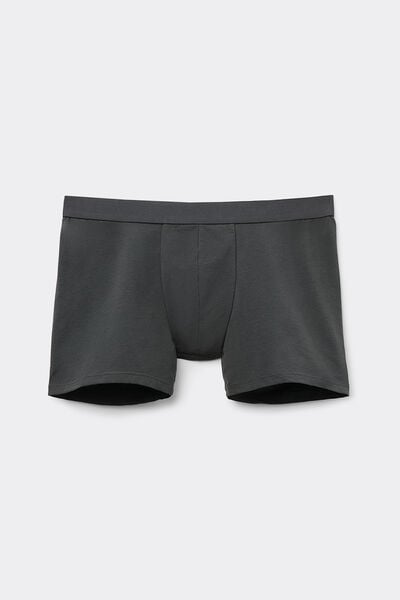 Boxer Cotone con Elastico a Vista