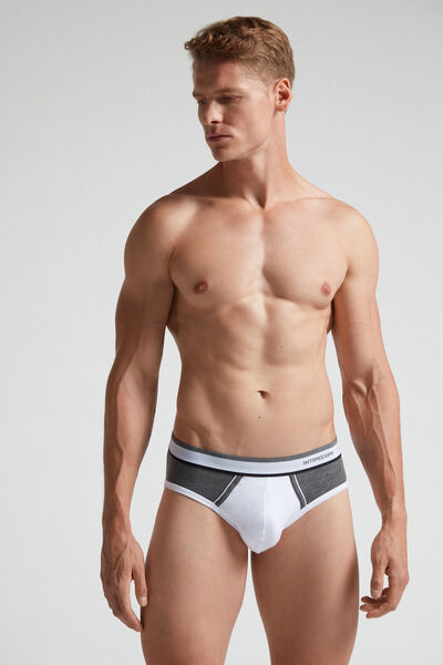 Two-Tone Stretch Supima® Cotton Briefs