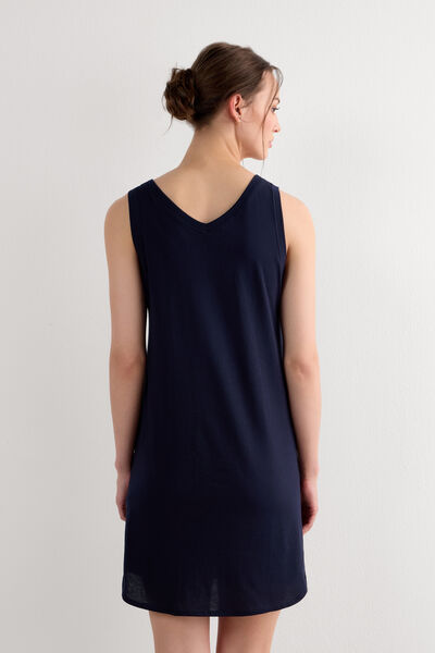 Camicia da Notte Spalla Larga in Cotone Ultrafresh