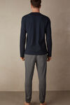 Full-Length Cotton Jersey Lupin Pyjamas