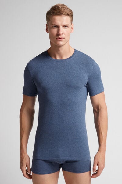 T-Shirt aus elastischer Supima® Baumwolle