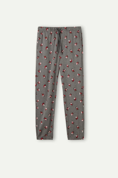 Cotton Interlock Grumpy Full Length Pants