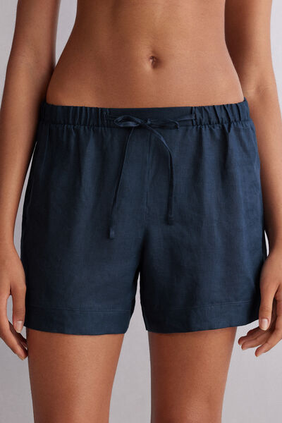 Pantaloncino in Tela di Lino