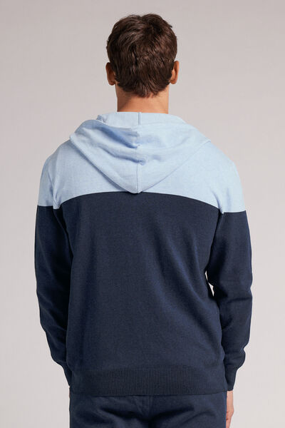 Zip-Up Jersey Sweatshirt