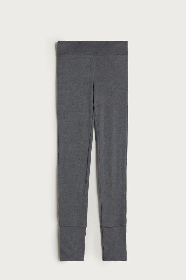 Ribbed Modal Cashmere Ultralight Leggings