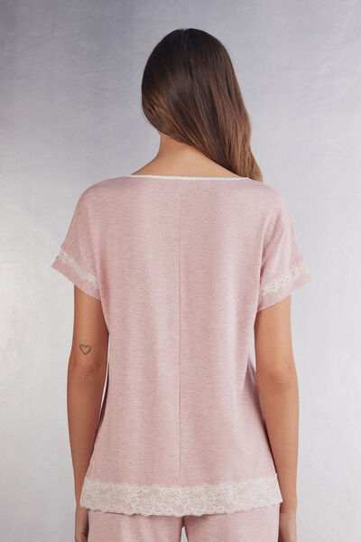 T-shirt manches courtes en modal