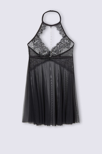 Living in Luxe Tulle and Lace Babydoll