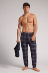 Check Tricot Full Length Pants