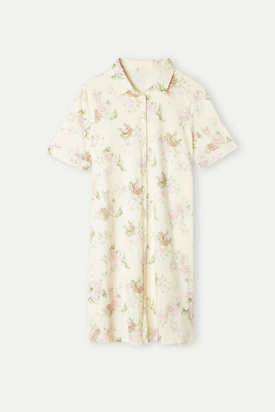 Scent of Roses Cotton Nightdress