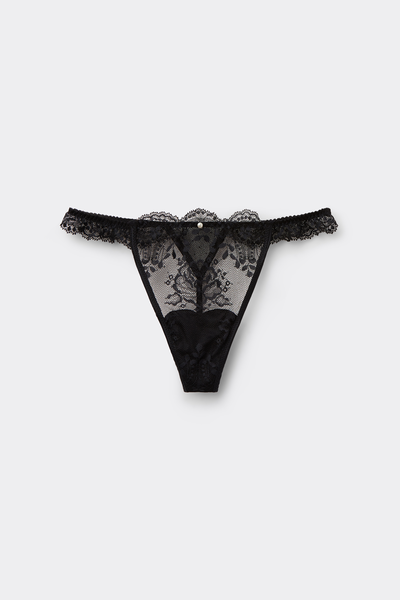 La Vie en Rose Thong with Side Straps