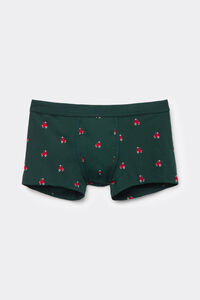 Boxer van Natural Fresh Katoen met Scooter-print
