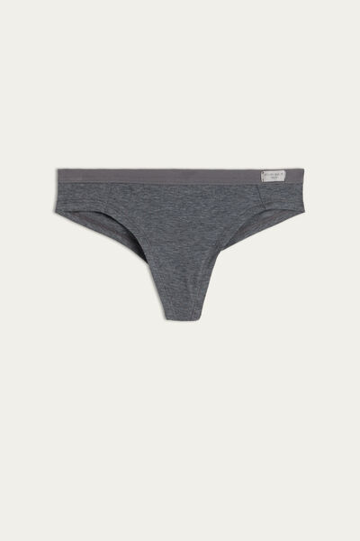 Natural Cotton Brazilian Panties