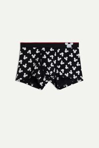 Disney Logo Print Boxers in Stretch Supima® Cotton