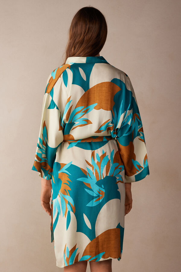 Summer Viscose Satin Kimono | Intimissimi