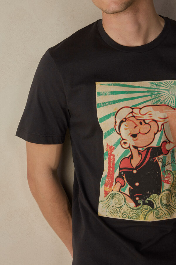 Seizoen moeilijk Gang Popeye Print T-shirt | Intimissimi