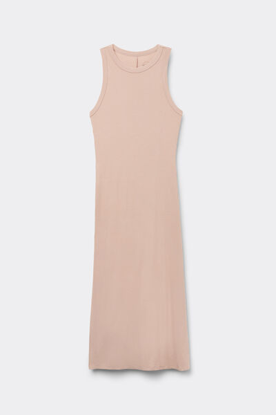 Langes geripptes Unterkleid Your Every Wear