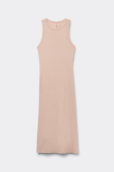 Langes geripptes Unterkleid Your Every Wear