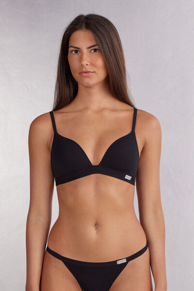 Tiziana Natural Cotton Triangle Bra