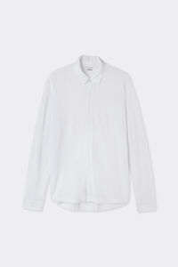 Camicia Piquet in Soft Silk