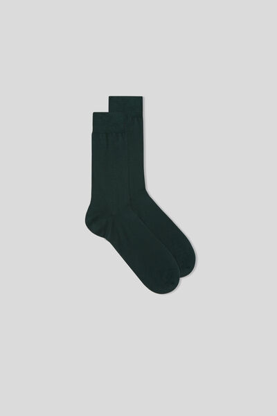 Socken aus satinierter Fil d'Ecosse-Baumwolle