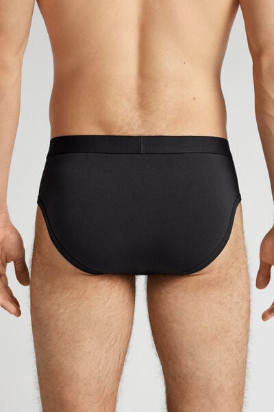 Slip Cotone con Elastico a Vista