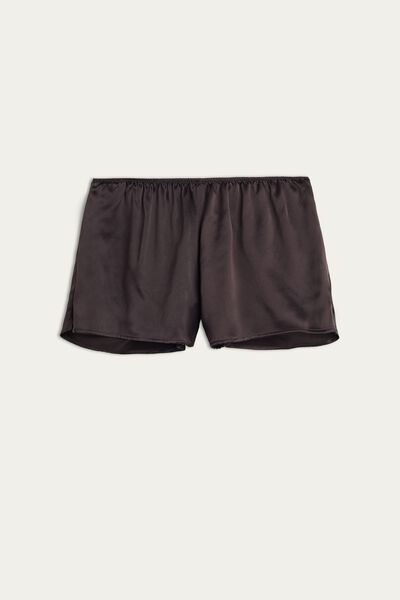 Smooth Silk-Satin Shorts
