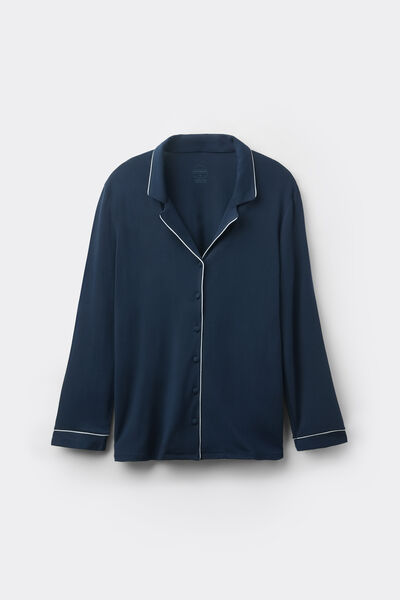 Long-Sleeve Micromodal Jacket