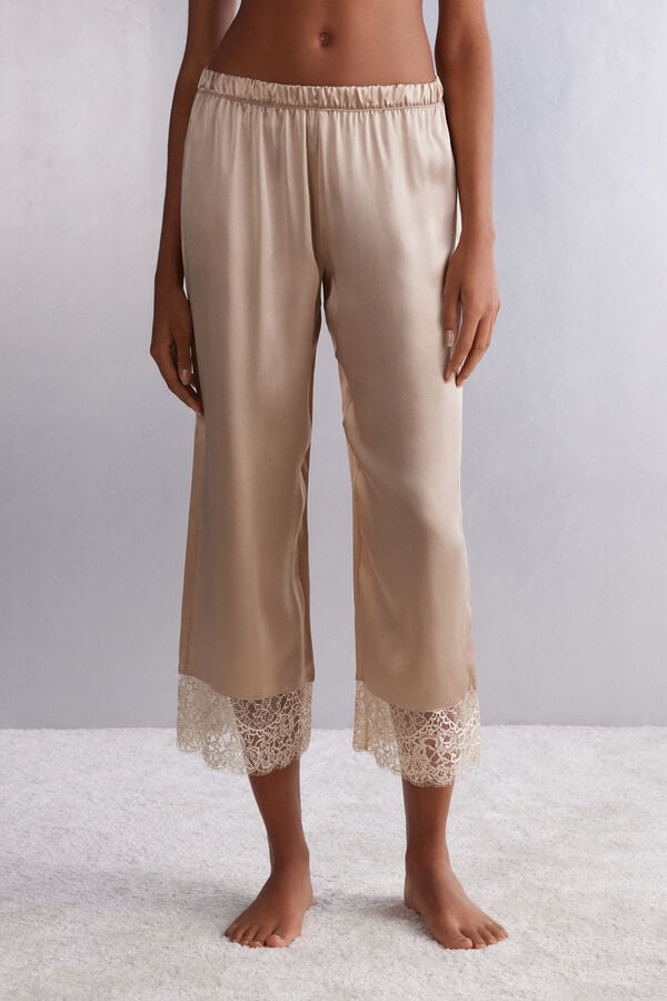 Living in Luxe Silk Trousers