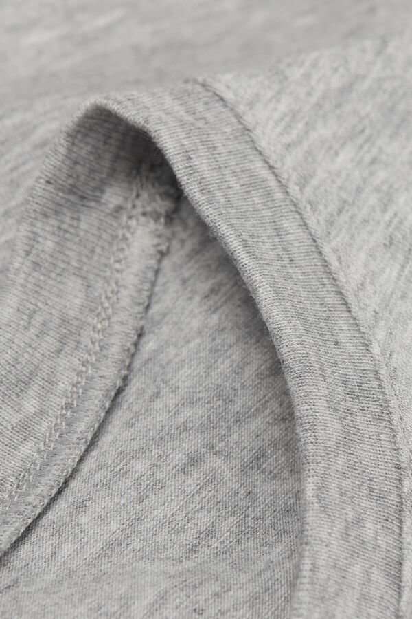 Short-Sleeved Stretch Superior Cotton Top