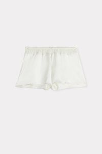 Lady Sheer Silk and Lace Shorts