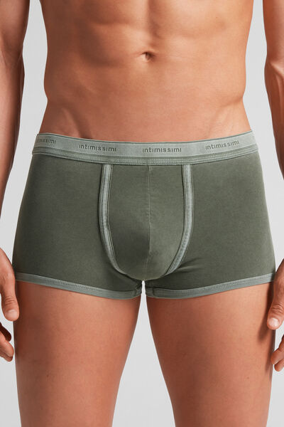 Natural Fresh Supima® Cotton Boxers with Logo