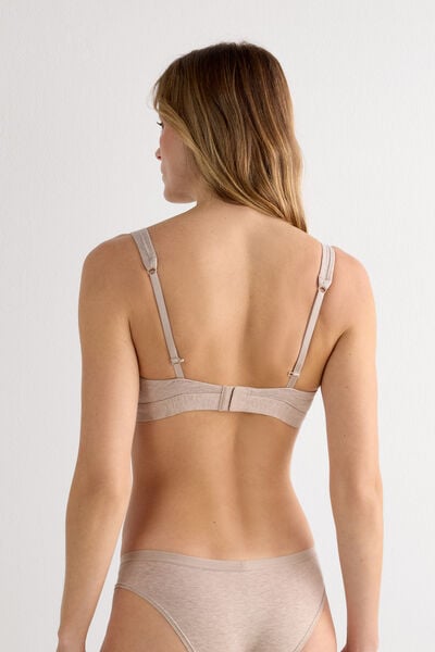 Soutien-gorge triangle en coton LARA