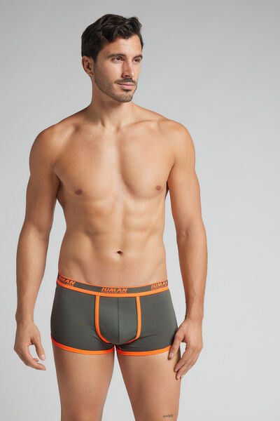 Boxershorts i Superior-bomull med logotyp