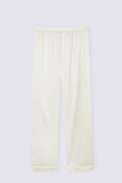 Lange Seidenhose