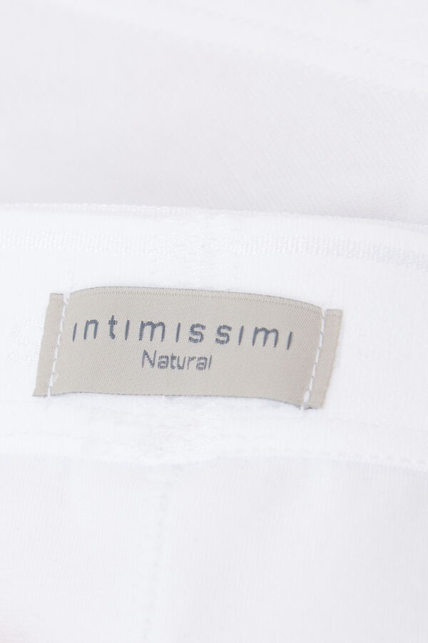 High-Waisted Cotton Brazilian Briefs