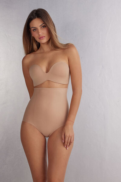 Corrigerende Naadloze Hipster met Hoge Taille van Microvezel