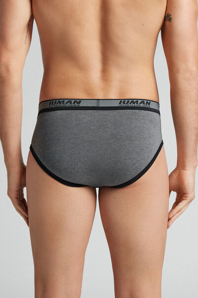 Slip homme en coton Superior avec logo