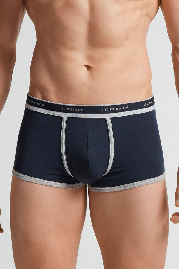 Natural Fresh Cotton Boxers with Logo