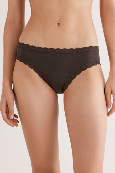 Cotton and Lace Knickers