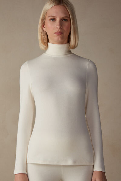 Maglia Collo Alto Thermal con Cashmere