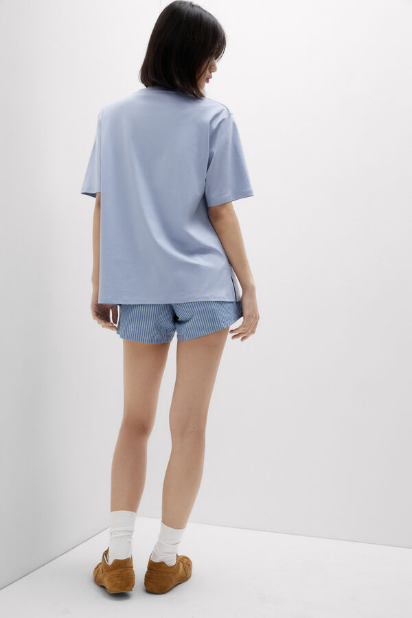 Top s Kr&aacute;tk&yacute;m Ruk&aacute;vem z Elevated Cotton