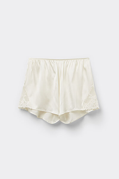 Pretty Flowers Silk Shorts