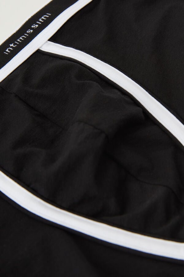 Boxer in Cotone Natural Fresh con Logo