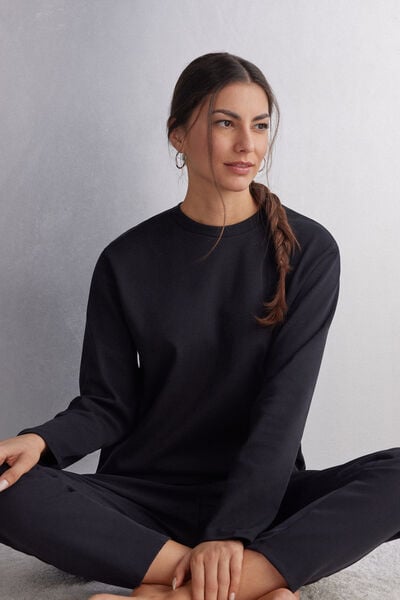 Long Sleeve Top in Cotton