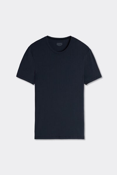 T-shirt en modal et soie