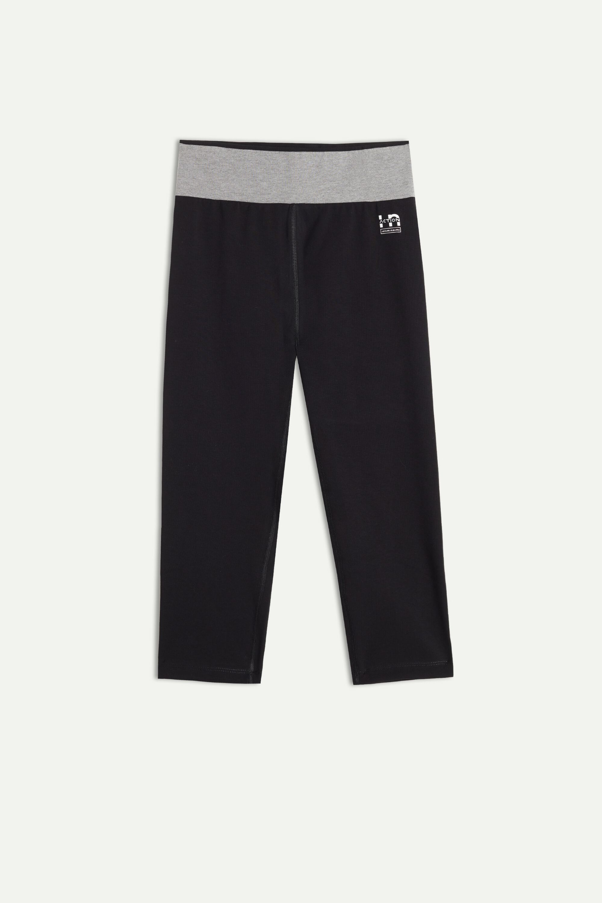 In Action Capri Leggings in Organic Stretch Cotton Intimissimi