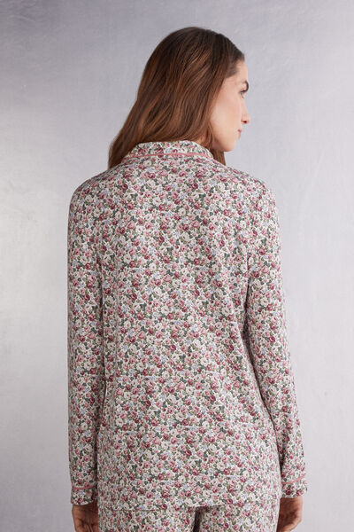 Floral Romance Button-Up Top
