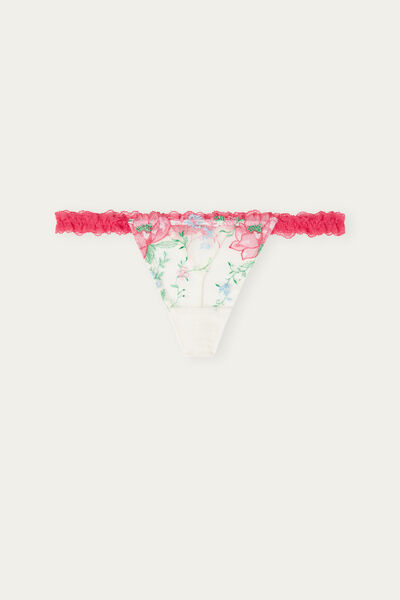 Tanga Obsessed with Floral
