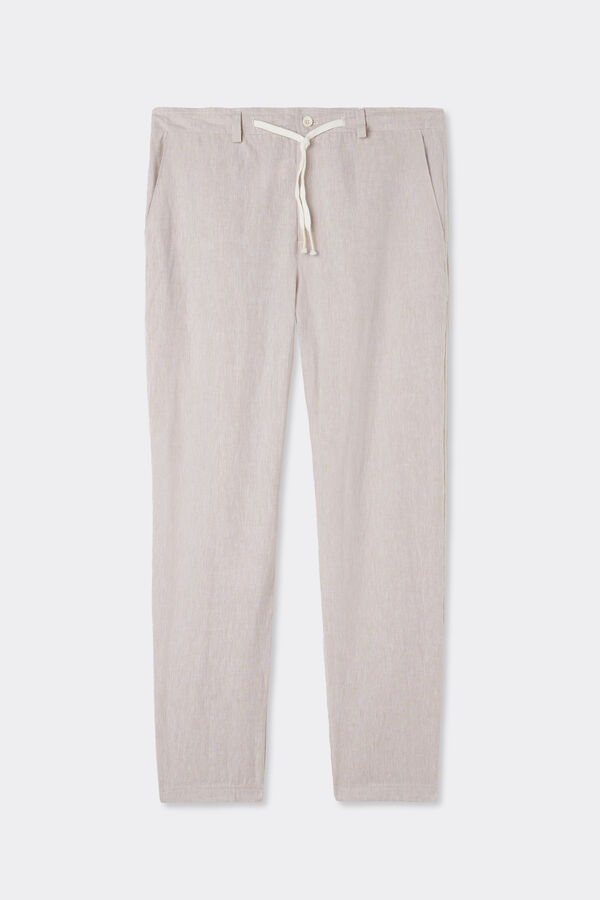 Full Length Linen and Cotton Pants